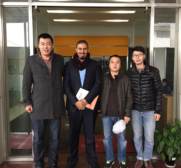 漢高機械不銹鋼焊管機，內整平機，光亮退火設備意向客戶來訪